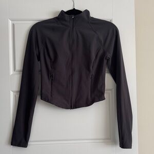 Garage Dark Grey Zip-Front Jacket